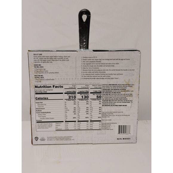 Harry Potter Hedwig Owl Cast Iron Skillet Cookie Set Cookie Decorating Pan NEW - Picture 4 of 4